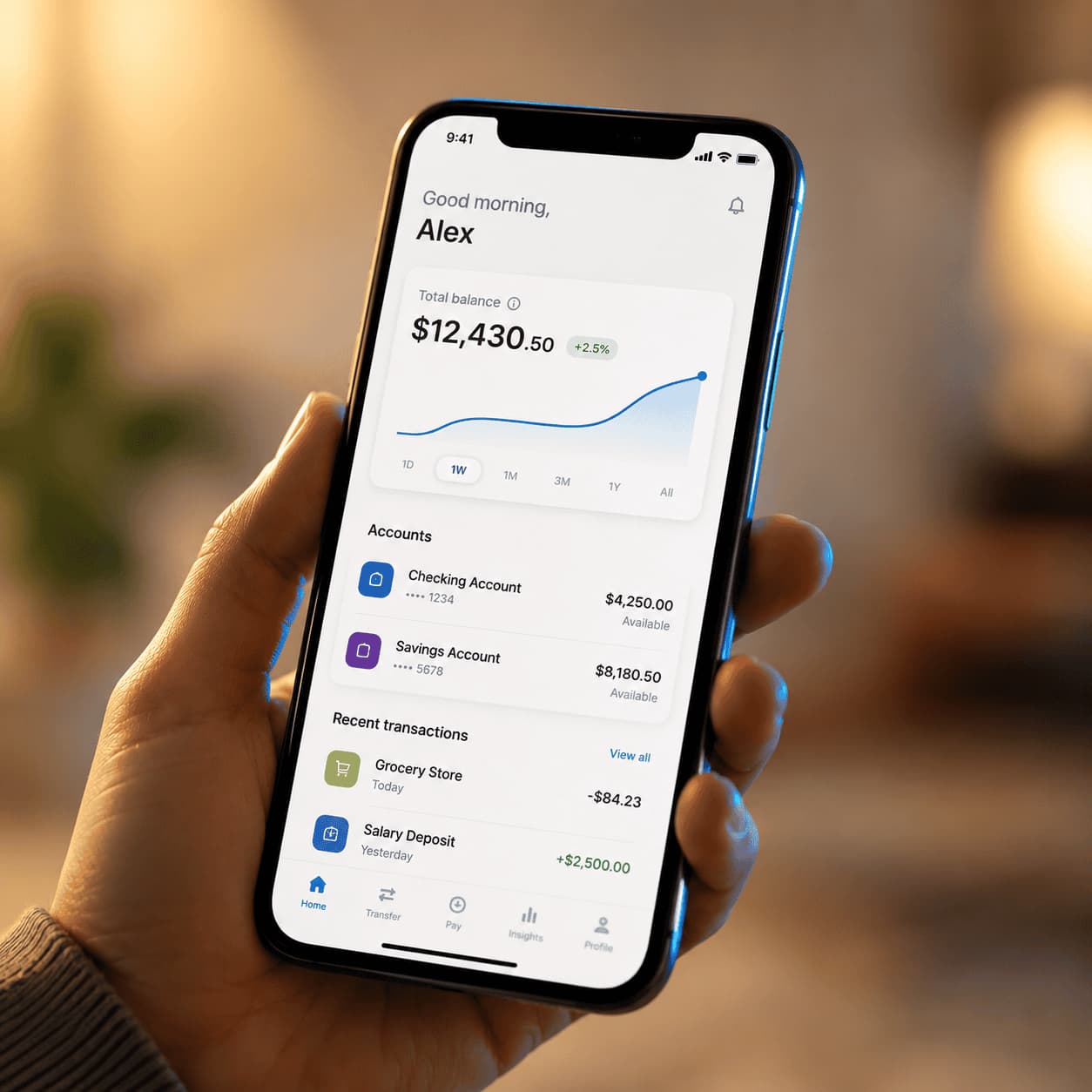 Mobile app built by Your Grace creative works